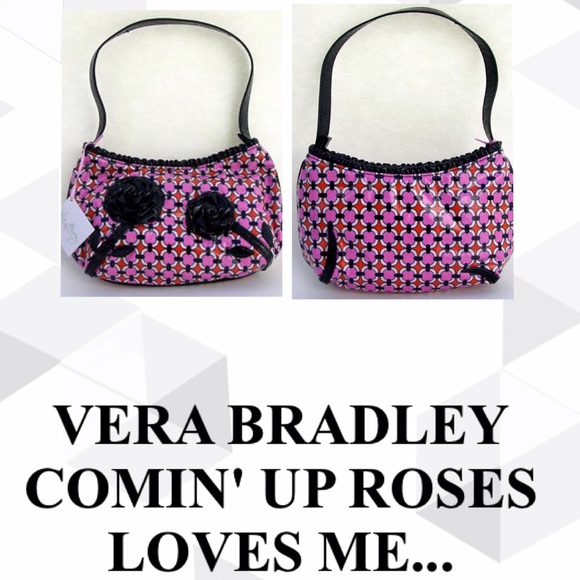 VERA BRADLEY FRILL COMIN' UP ROSES - LOVES ME....