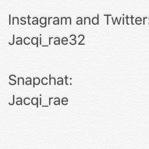 Follow me on other social media!!!!