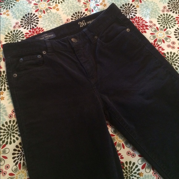 J.Crew Mid-rise Toothpick Cords