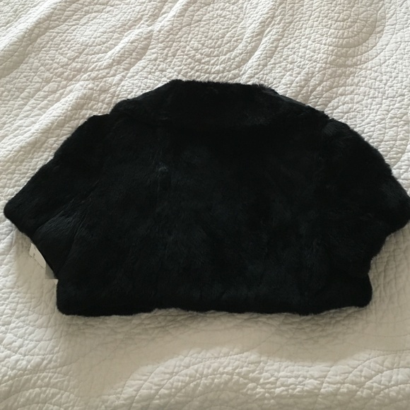 Luxurious Chetta b rabbit hair shrug-never worn - Picture 4 of 6