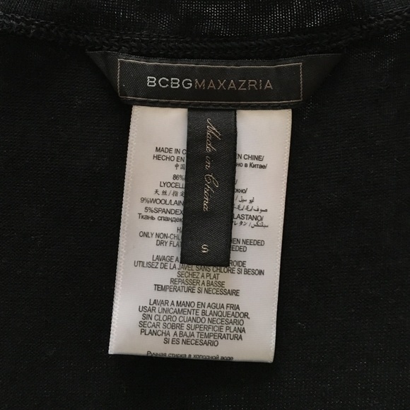 NWOT BCBG  MaxAzaria wool blend fine knit sweater. - Picture 2 of 3