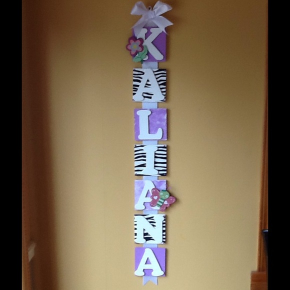 Name decor - Picture 1 of 2