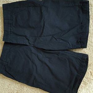 GAP roll up boyfriend shorts size 2 dark blue