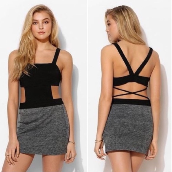 Sparkle & Fade Crop Top