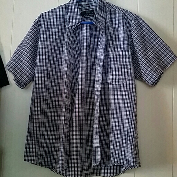Carlo Calvani Short Sleeve Button Down Shirt - Picture 1 of 2