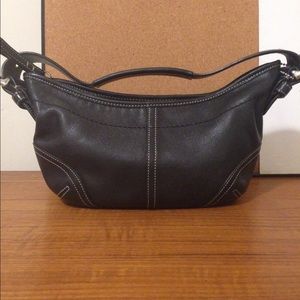 Coach black soho hobo bag