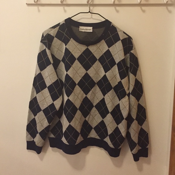 Vintage argyle sweater