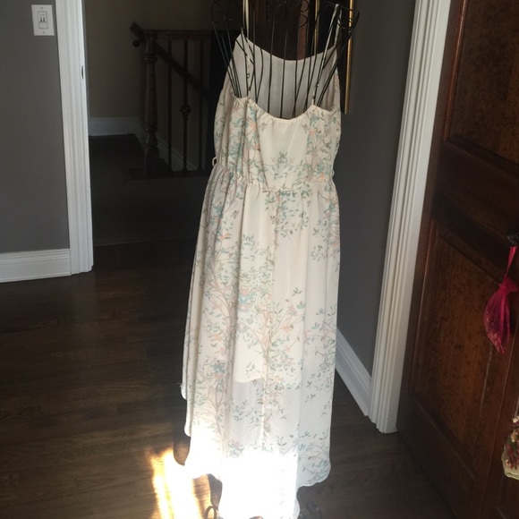 Floral Dress with spaghetti straps - Picture 2 of 2