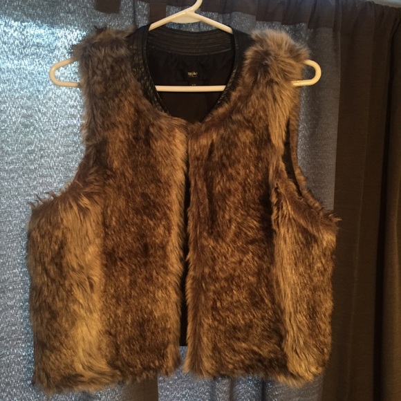 Mossimo Fur Vest