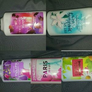 *Holding* Bath and Body Works