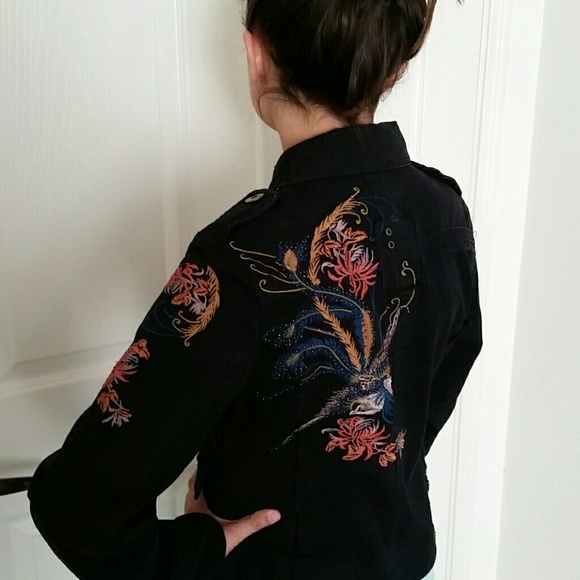 Black Jean Jacket~