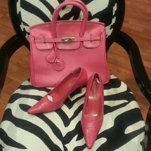 Unlisted Hot Pink Pumps
