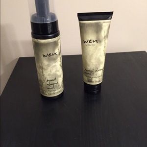 Sweet Almond Mint Styling Crème &nourishing mousse