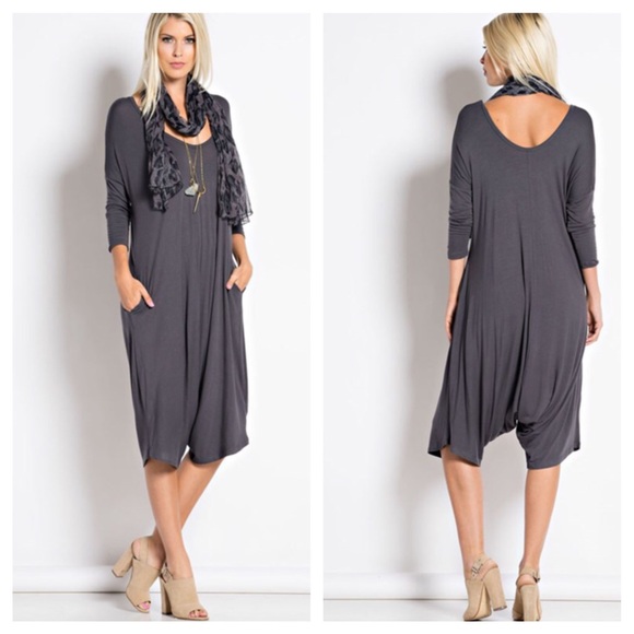 Chic gaucho jumpsuit - Picture 3 of 4