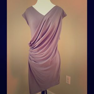JustFab NWT Taupe party dress XS