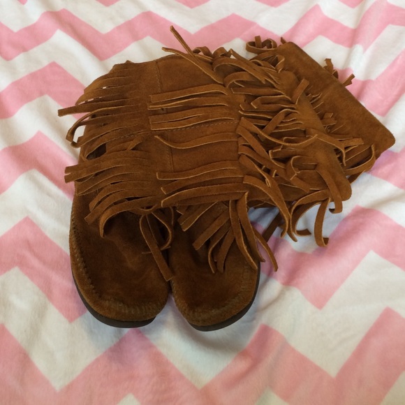 Three layer moccasins
