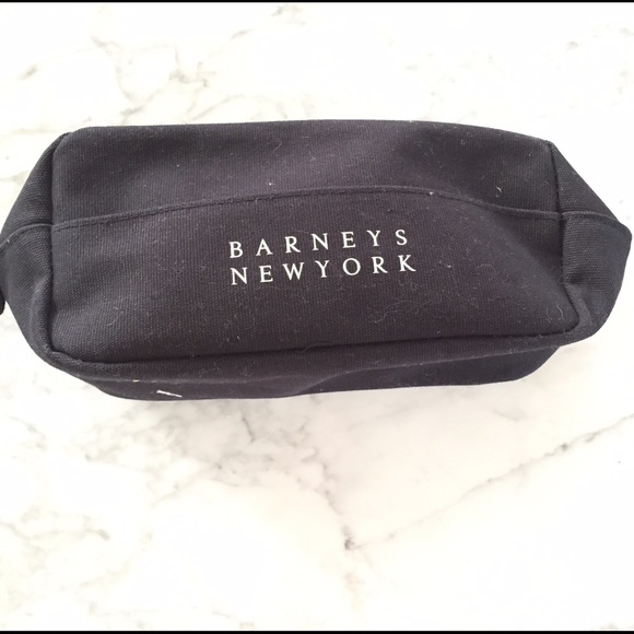 Barneys canvas makeup bag