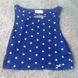 Polka Dot Hollister Crop Top