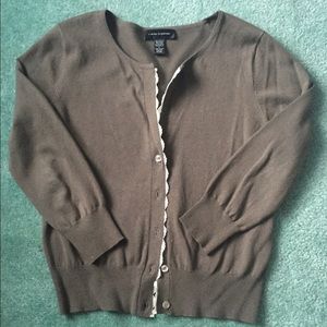 Army/olive green cardigan