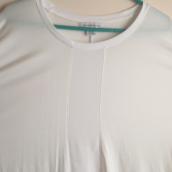 NEVER WORN. White long sleeve shirt - Picture 2 of 4