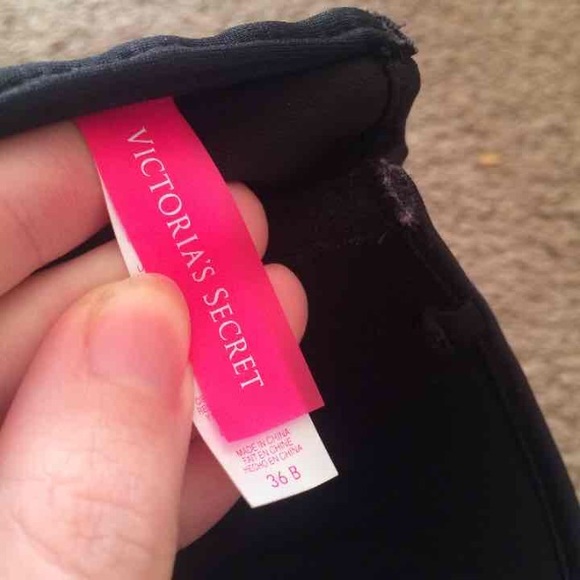 **SOLD** black push up Victoria secret swim top - Picture 3 of 3