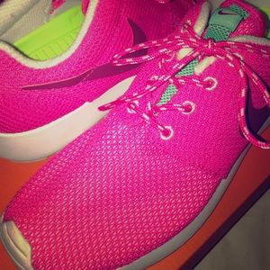 Pink Nike Roshes