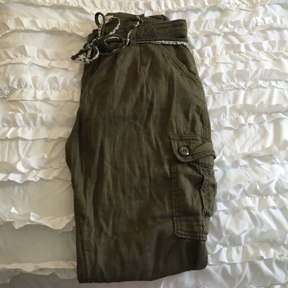 Aerie cargo skinny pants