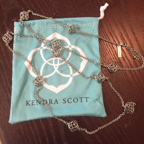 Kendra Scott Silver Nemera necklace