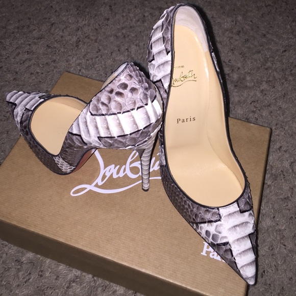 Authentic CL So Kate Python Croisade 120mm - Picture 2 of 4