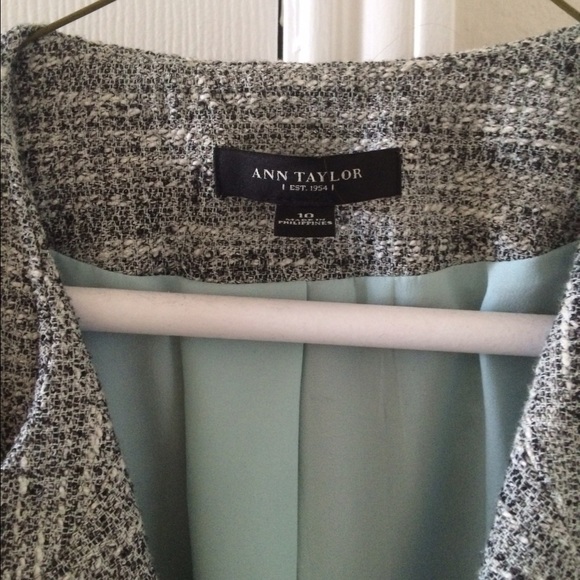 Anne Taylor Tweed Blazer