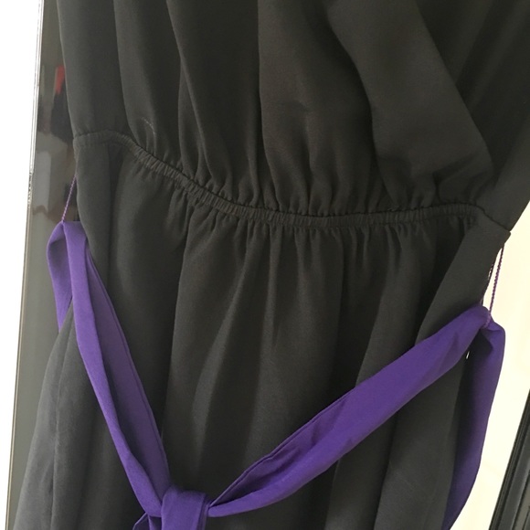Express black and purple dress - Picture 3 of 3