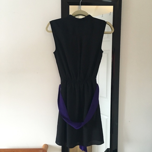 Express black and purple dress - Picture 2 of 3