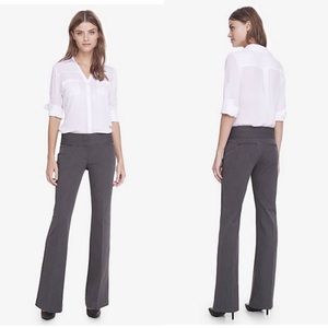 Light Gray Express Editor Dress Pants
