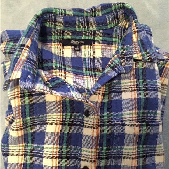 Madewell Tops - Madewell slim boyfriend fit flannel