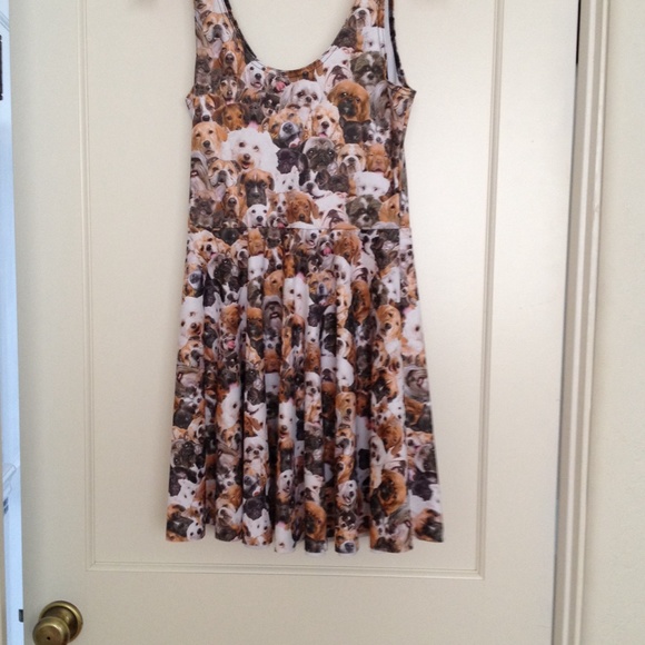 Black Milk dog print dress! Adorable!