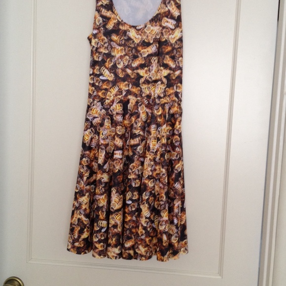Black milk bee print dress! Worn once!