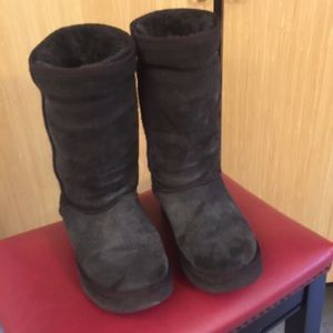 Authentic Ugg Classic Tall-Chocolate