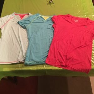 Lot of 3 Marika Tek Dry-Wik performance tee