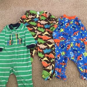 Infant Boy's Footed Pajamas