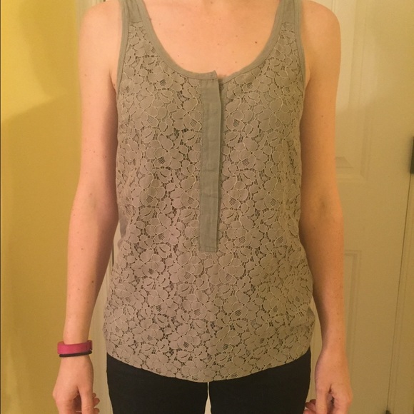 Jcrew lace tank