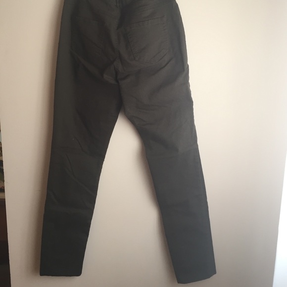 GREEN SKINNY JEANS - Picture 3 of 4