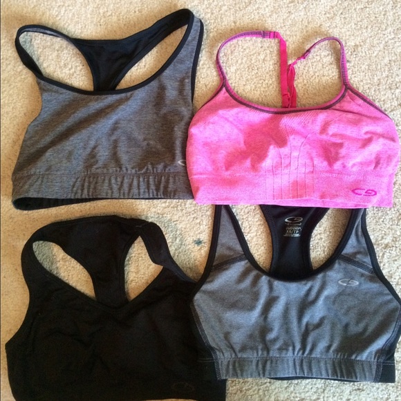 Set of 4 champion C9 sports bras