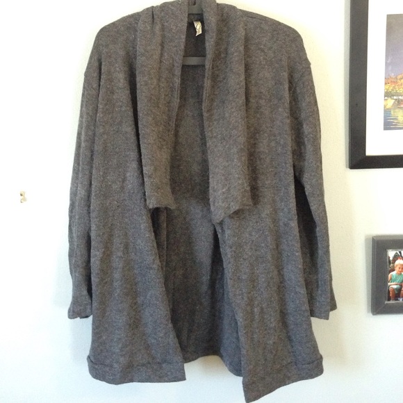 Grey dressy Ginger G cardigan ~ $12 Today Only ~
