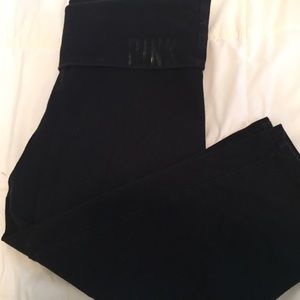 VS black capris leggings