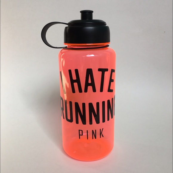 PINK Victoria's Secret I Hate Running Water Bottle