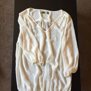 Sheer blouse