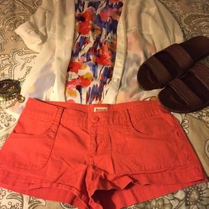 Mossimo Red Shorts