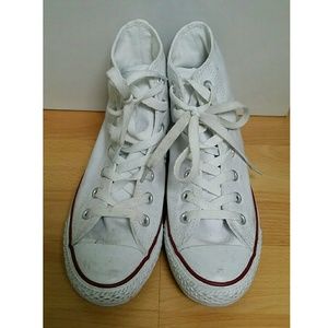 *Sold* White All Star Converse