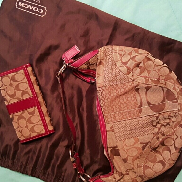 coach purse and wallet