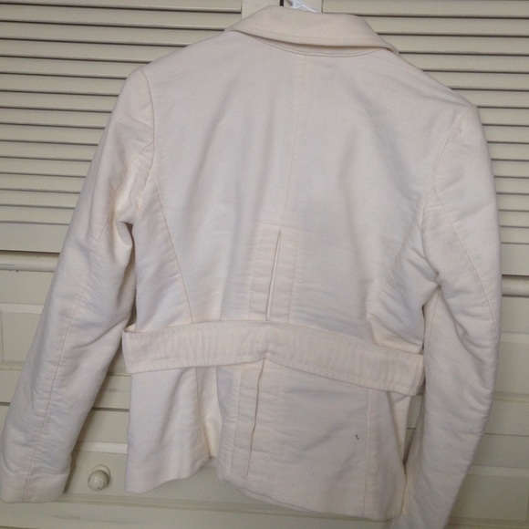 Ivory gap pea coat - Picture 4 of 4